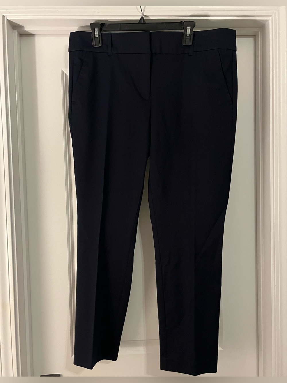 LOFT modern skinny ankle navy pants size 14 new